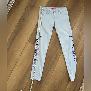 Lilly Pulitzer light blue pants low rise size 00 like new.